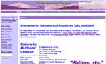 Website for the Colorado Authors' League Colorado Authors' League Site